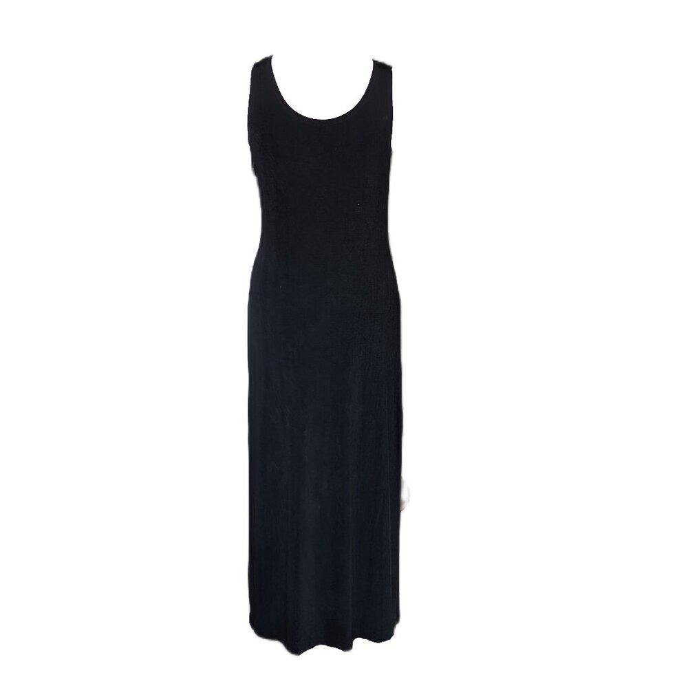 Vintage Slinky Black Dress